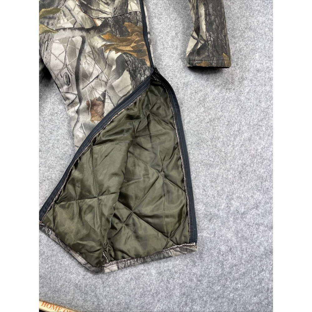 Walls Advantage Camo Coveralls Youth Small Brown Insulated Hunting Suit Hardwood - Picture 5 of 13